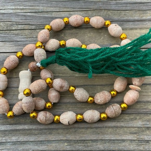 Handmade Prayer Beads Real Wood Tasbeeh Brown Beads Religious Islamic Pray Bead - Picture 5 of 6